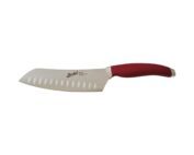 Teknica Coltello santoku 17 cm Rosso