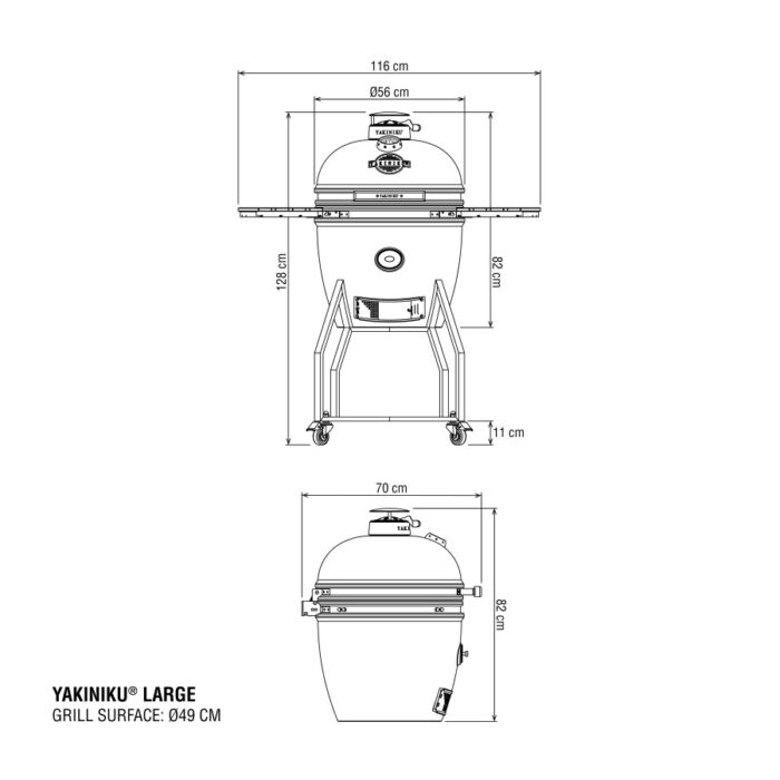 YAKINIKU LARGE Kamado base scheda