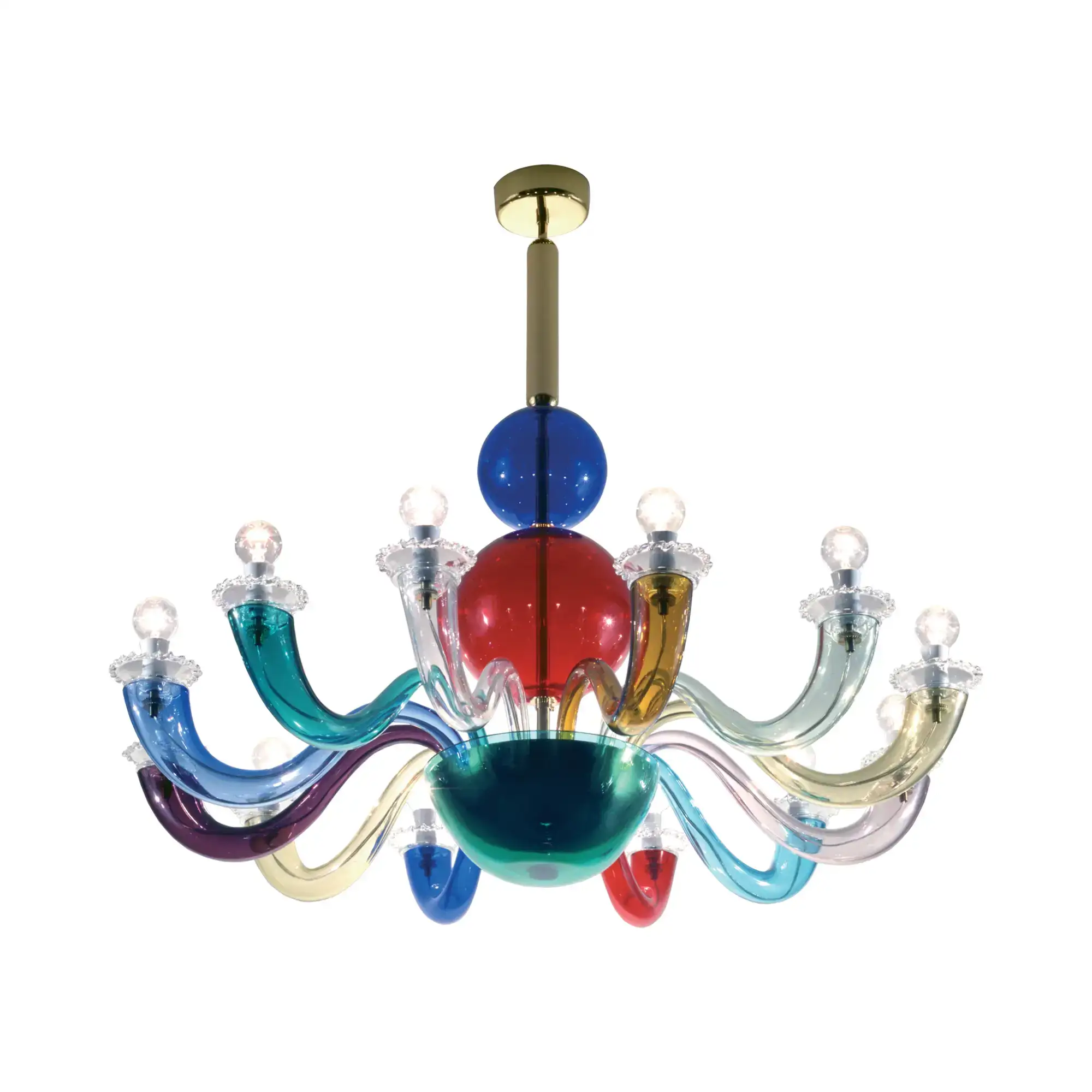 lampadario di murano Venini Giò Ponti